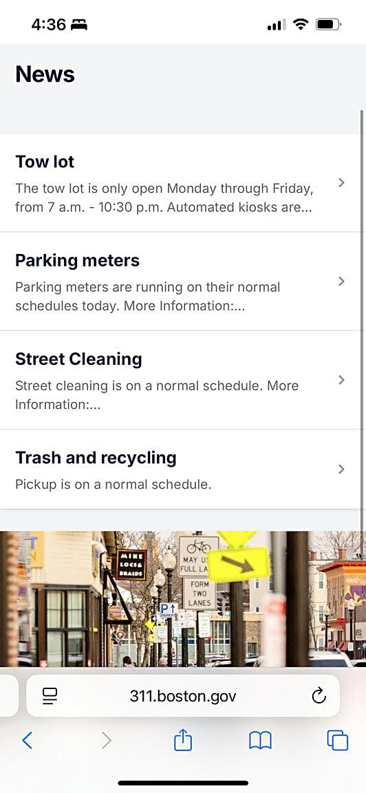 Image submitted with report