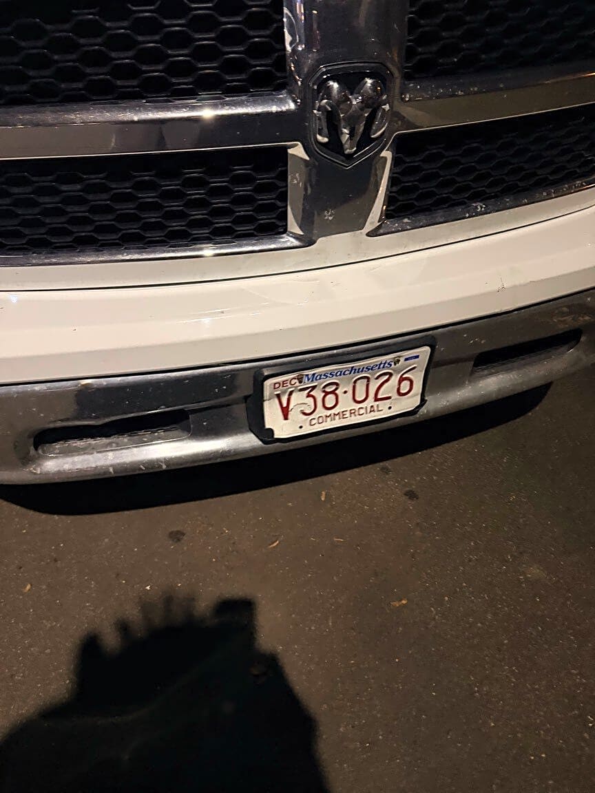 Image submitted with report