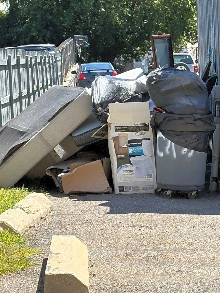 Image submitted with report