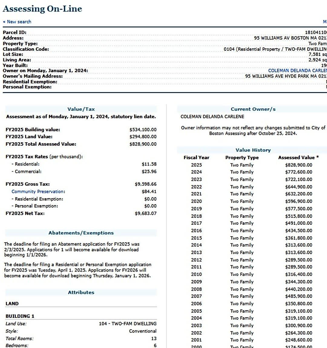 Image submitted with report