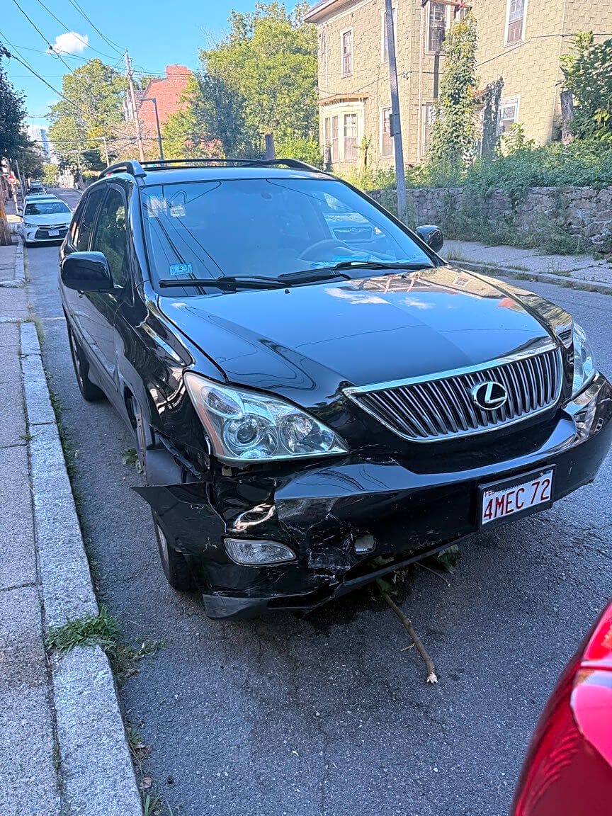 Image submitted with report