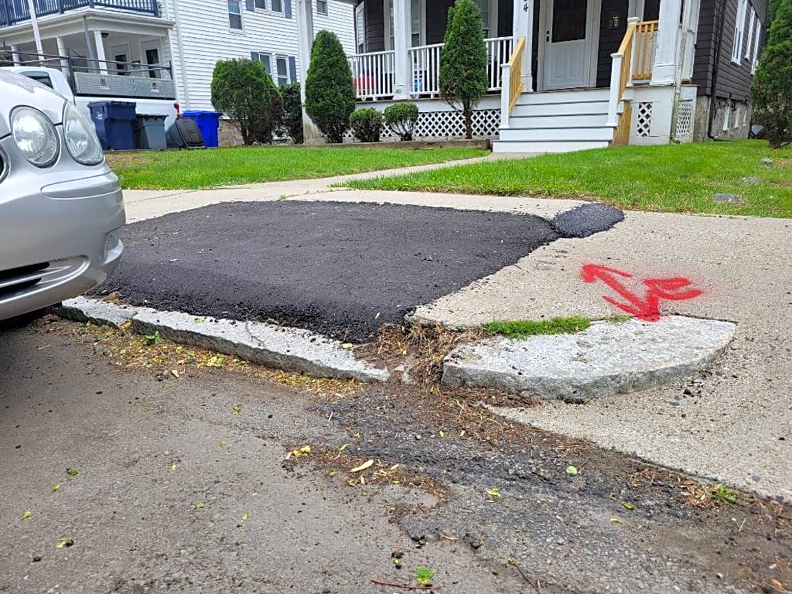 Image submitted with report