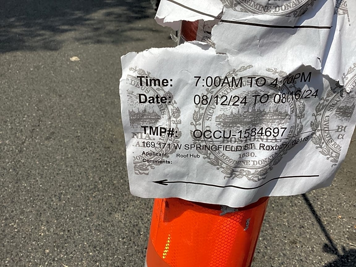 Image submitted with report