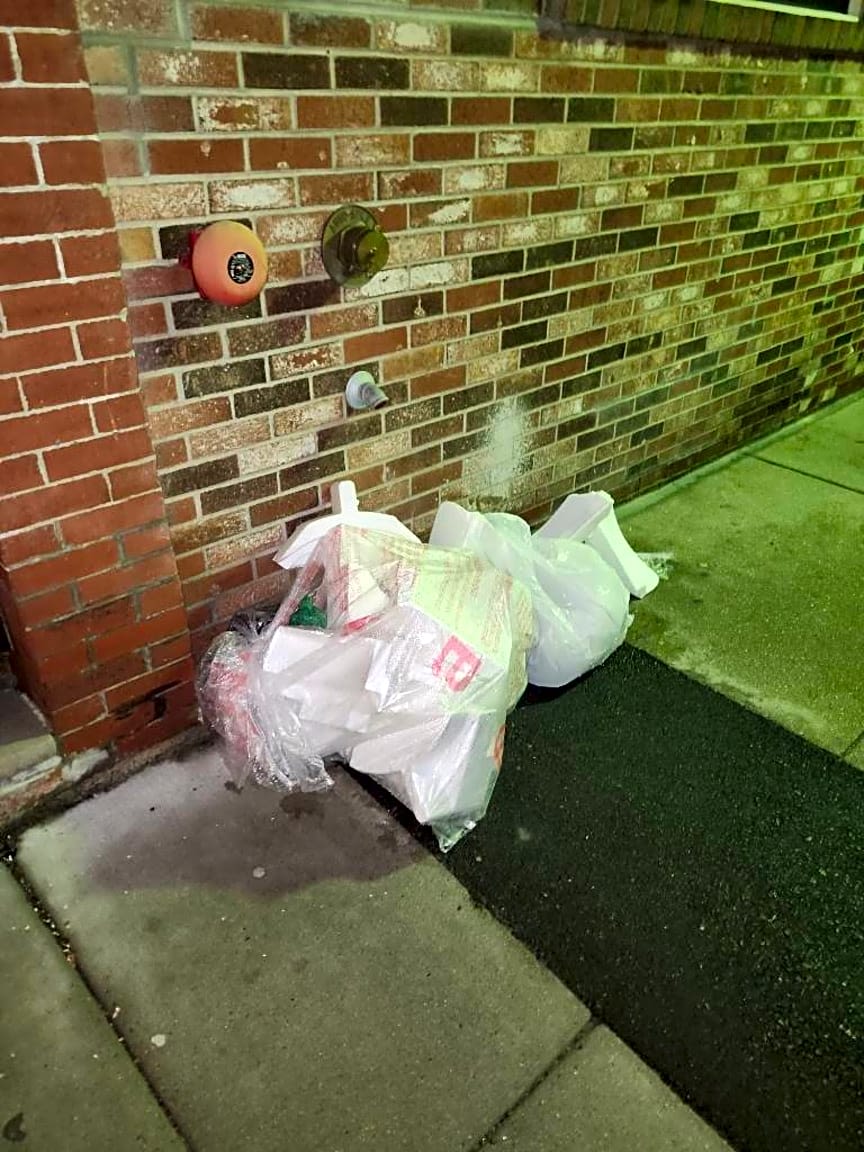 Image submitted with report