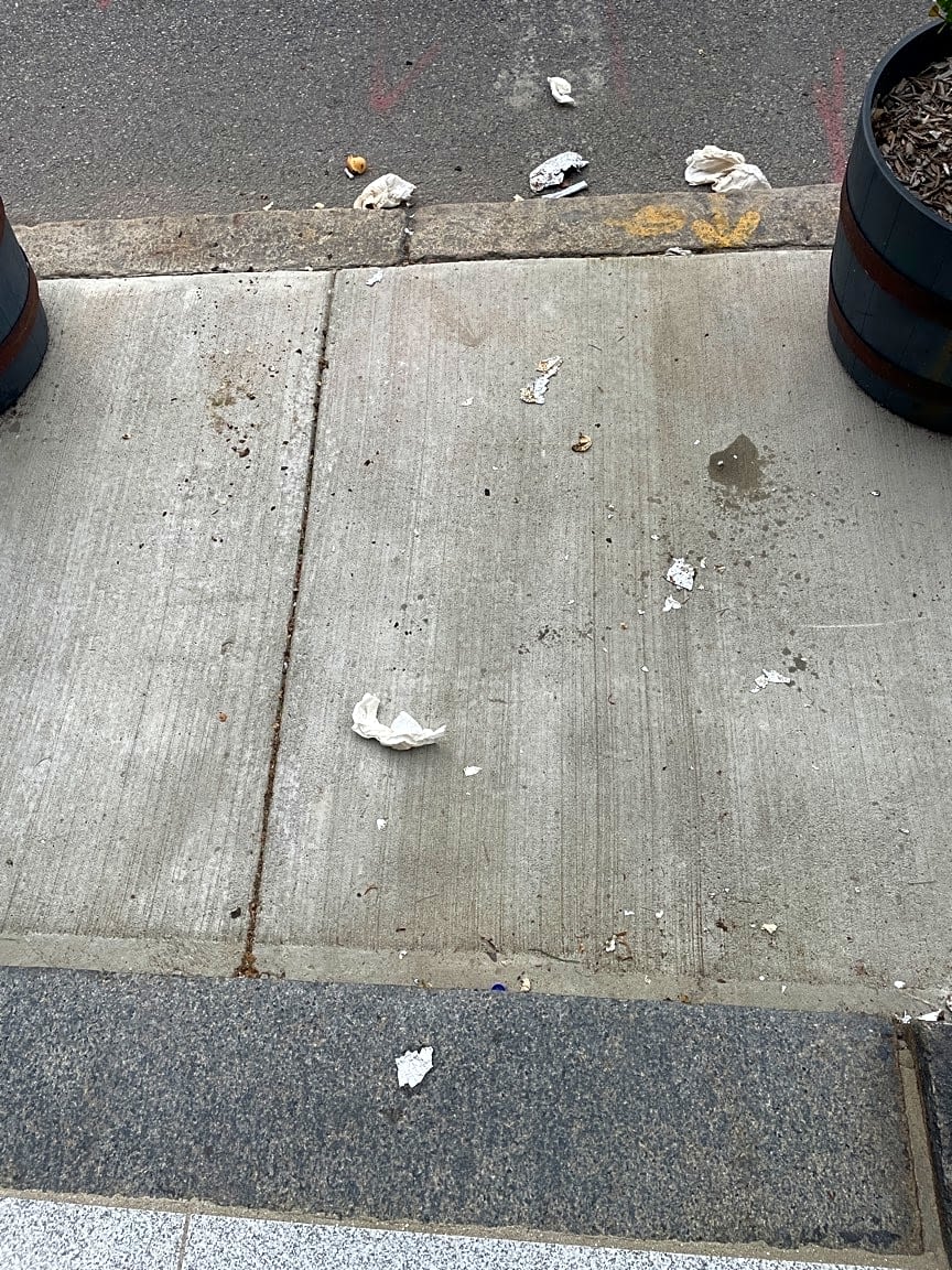 Image submitted with report