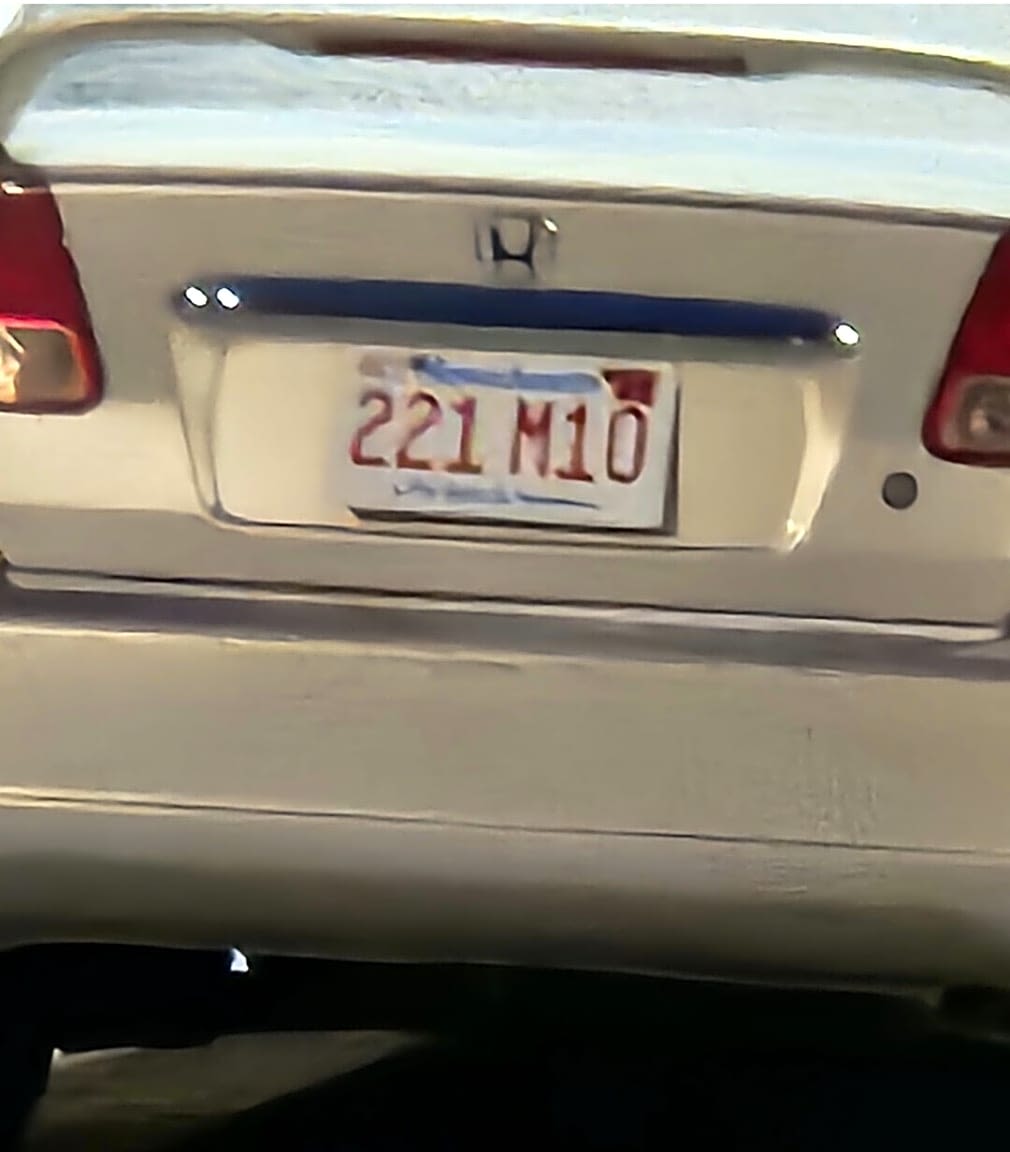 Image submitted with report