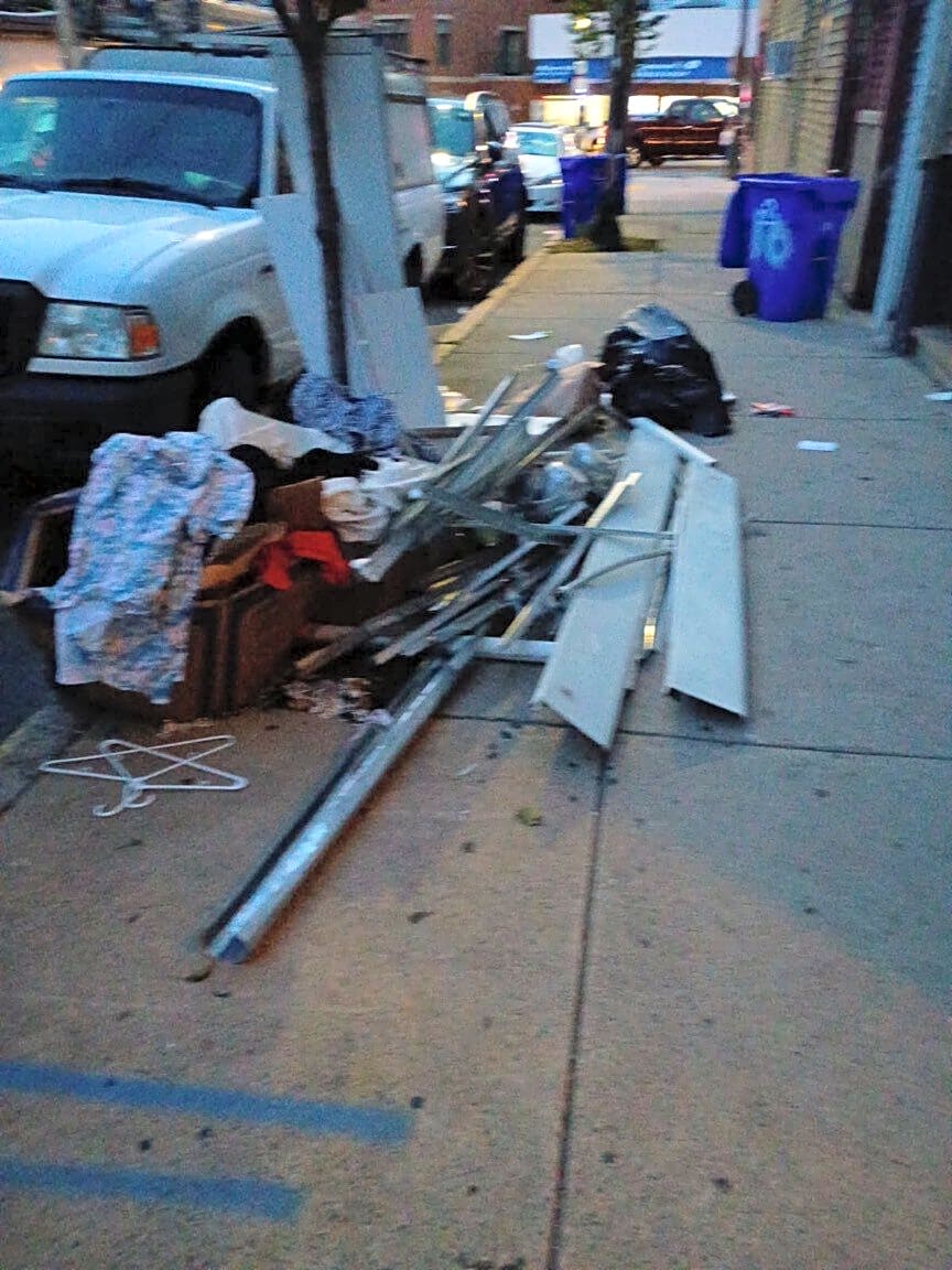 Image submitted with report