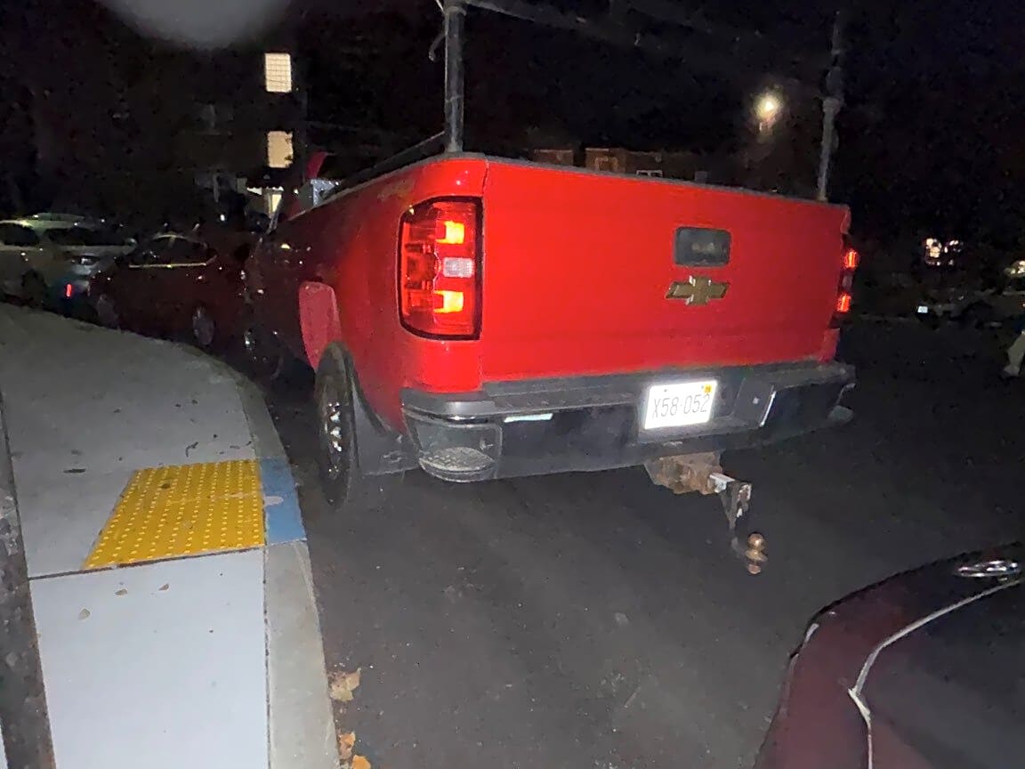 Image submitted with report