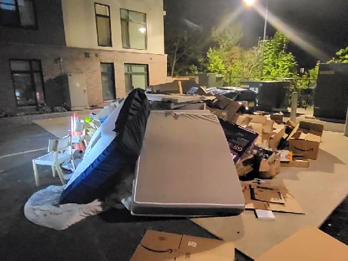 Image submitted with report