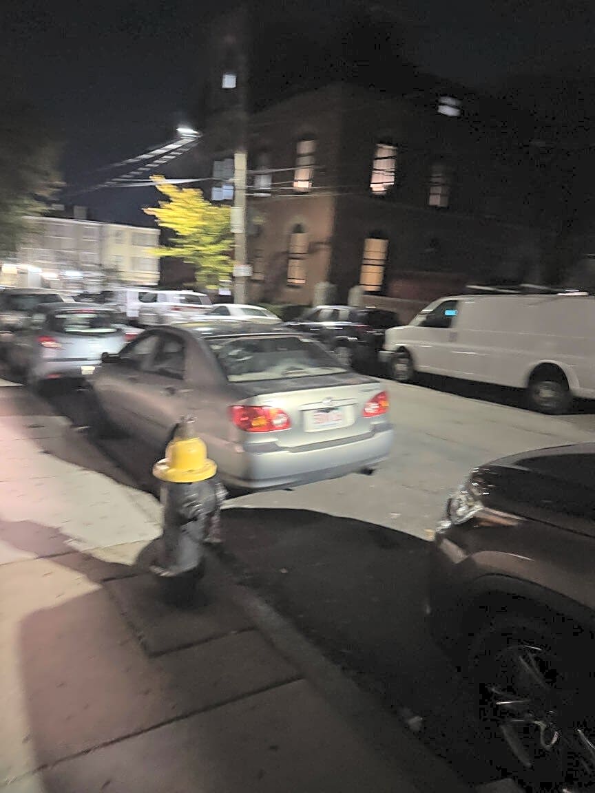 Image submitted with report