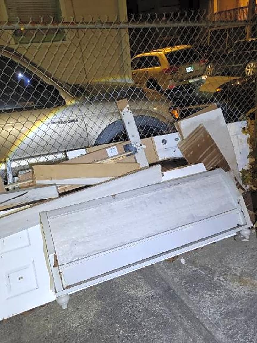 Image submitted with report