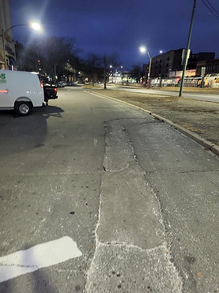 Image submitted with report