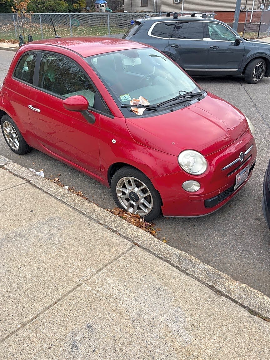 Image submitted with report