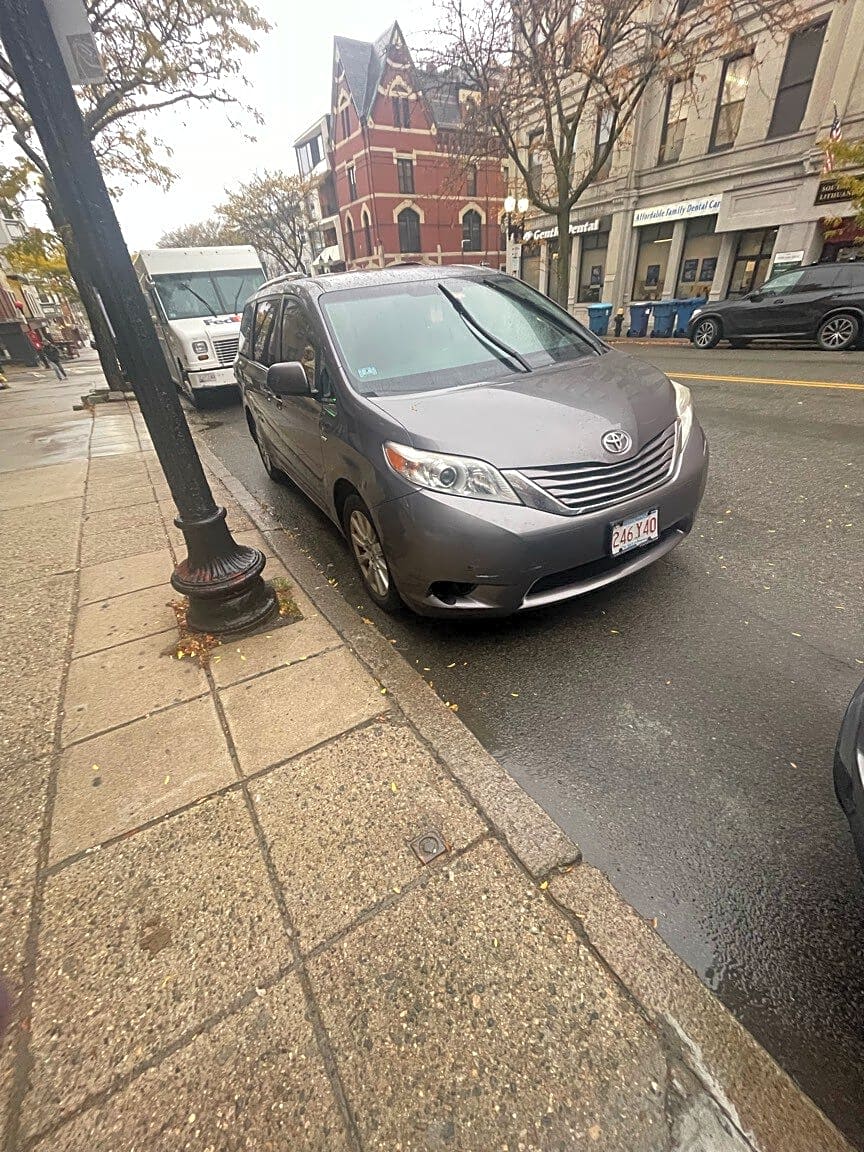 Image submitted with report