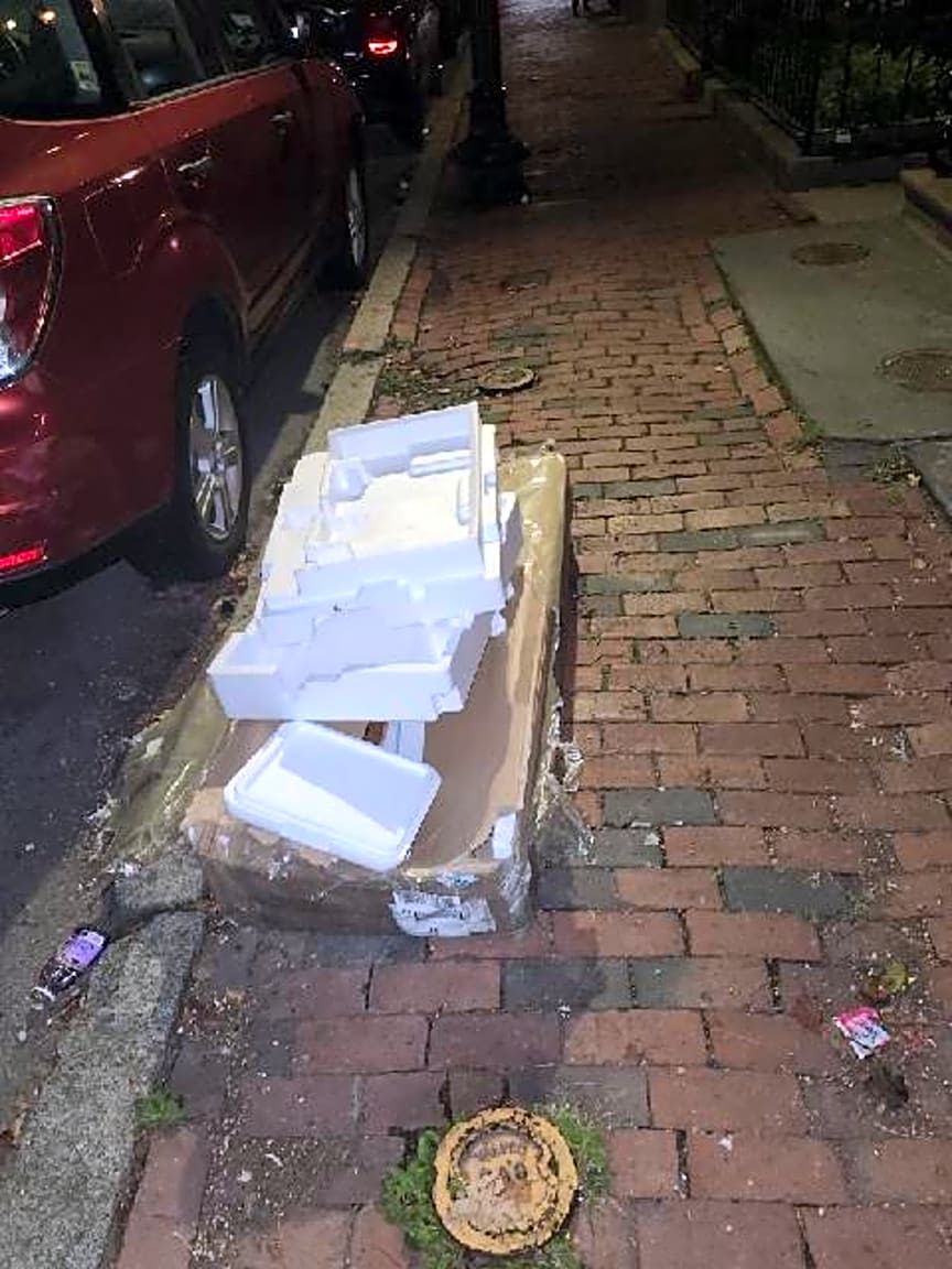 Image submitted with report