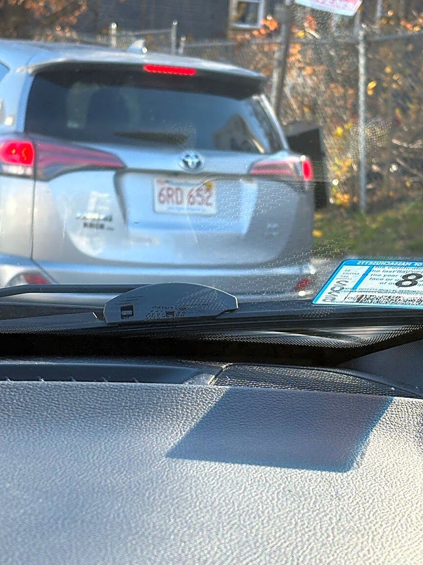 Image submitted with report