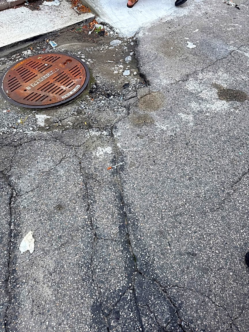 Image submitted with report