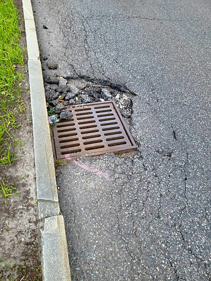 Image submitted with report