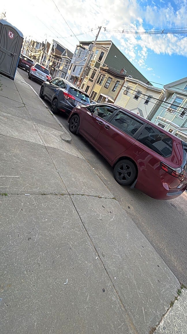Image submitted with report