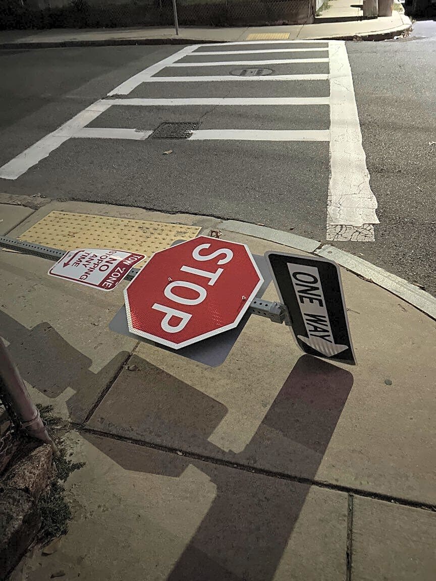 Image submitted with report