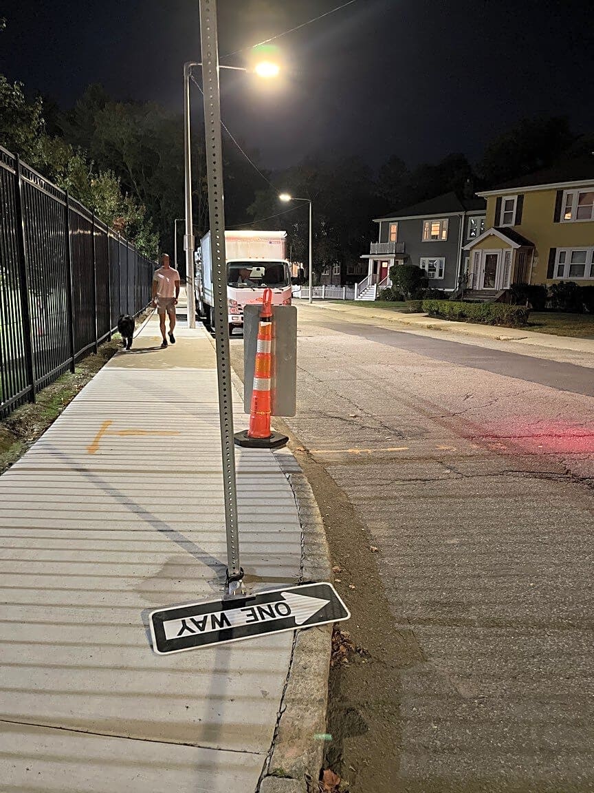 Image submitted with report