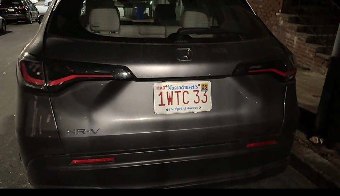 Image submitted with report