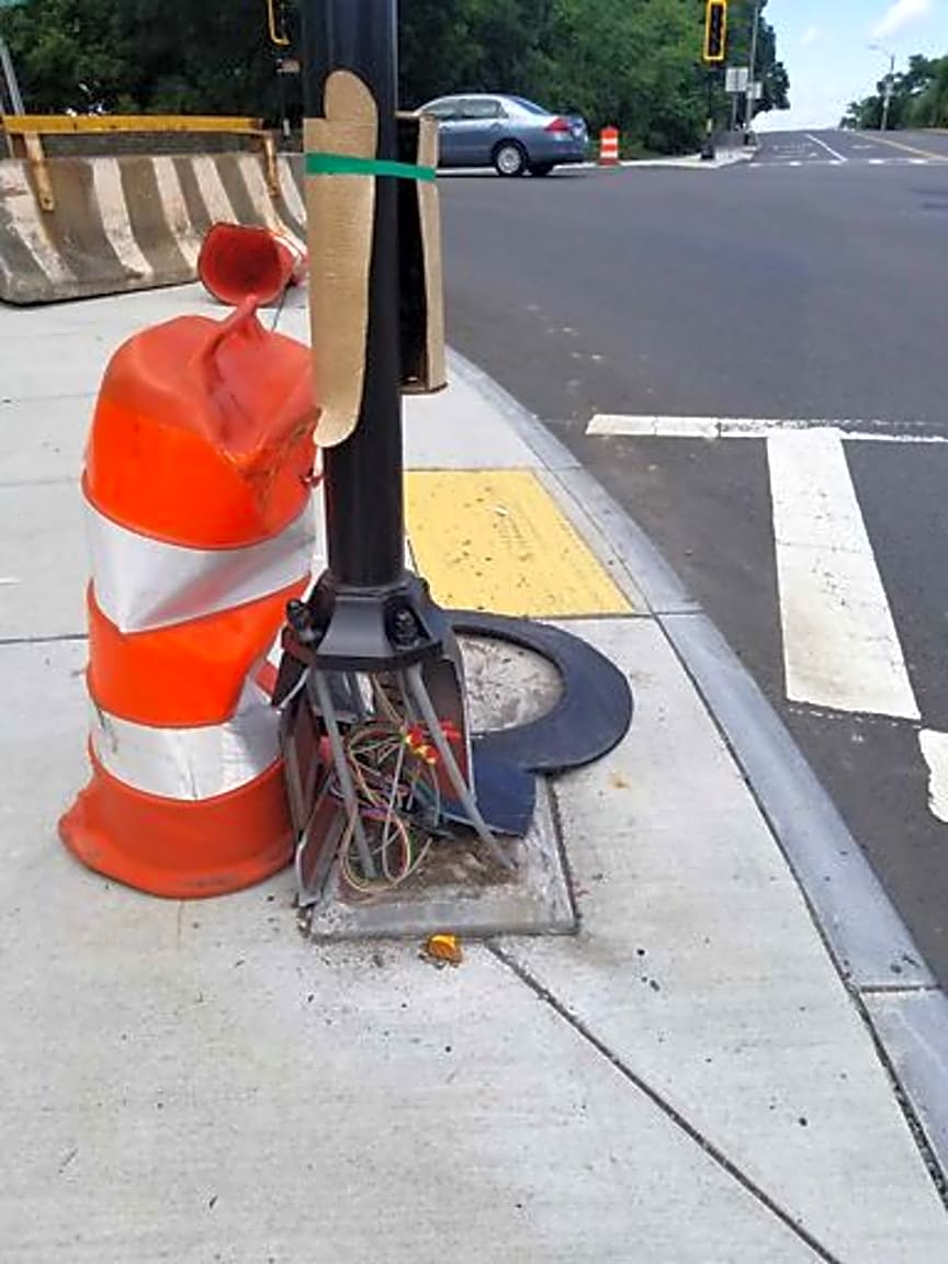 Image submitted with report