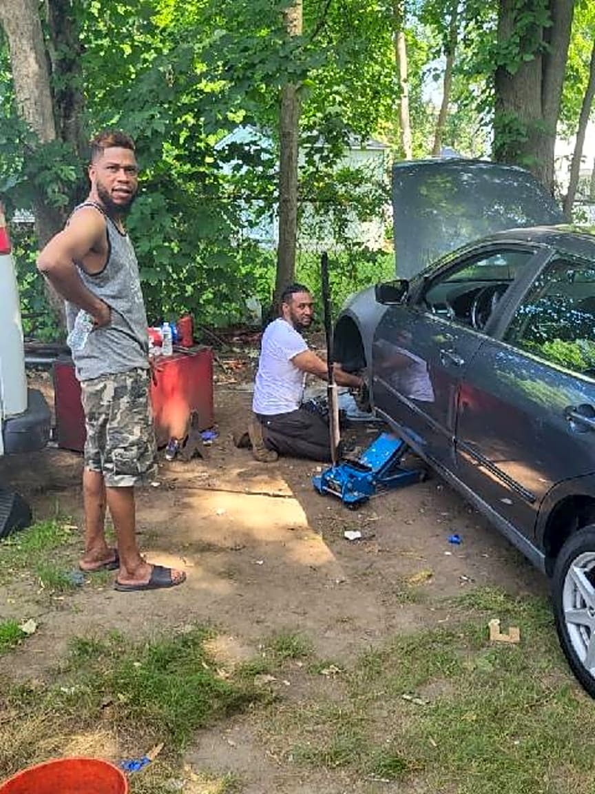 Image submitted with report