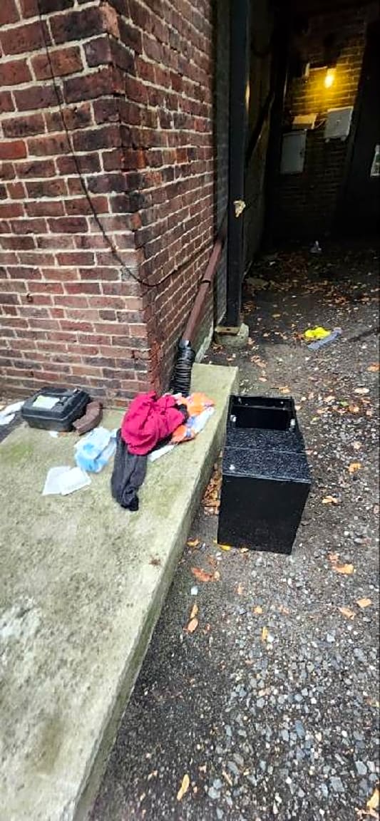 Image submitted with report