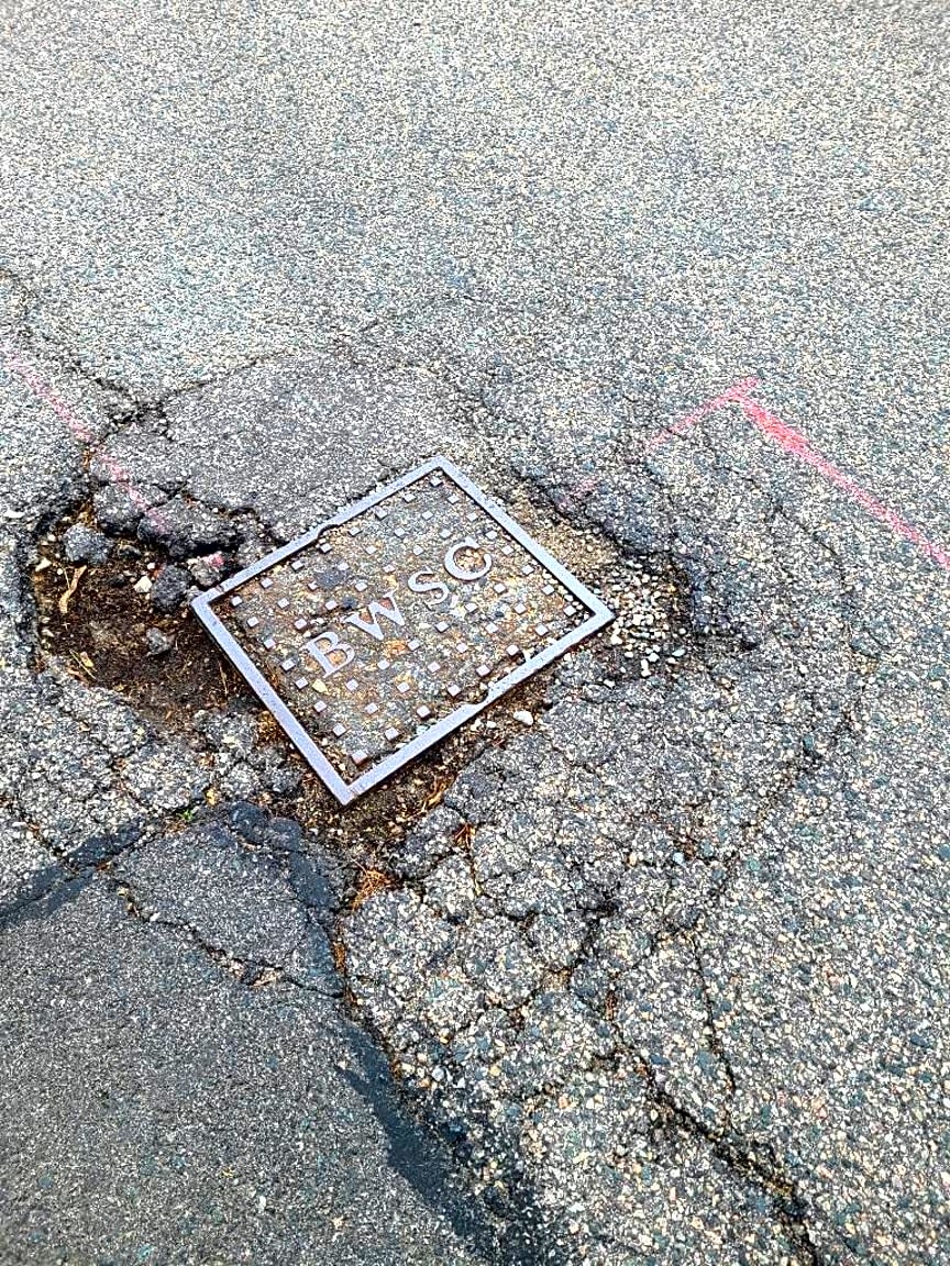 Image submitted with report