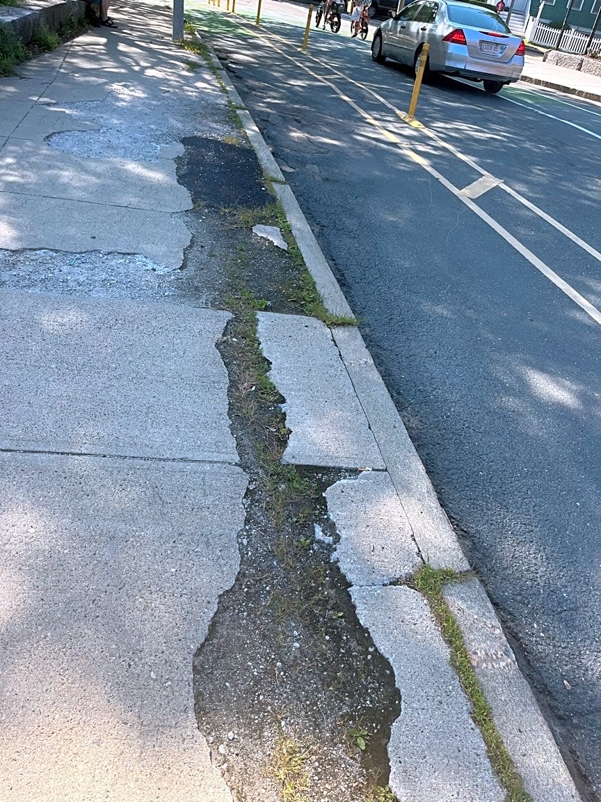 Image submitted with report