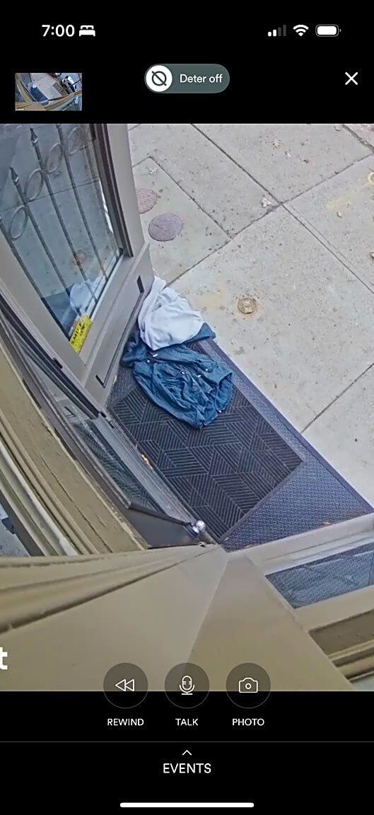 Image submitted with report