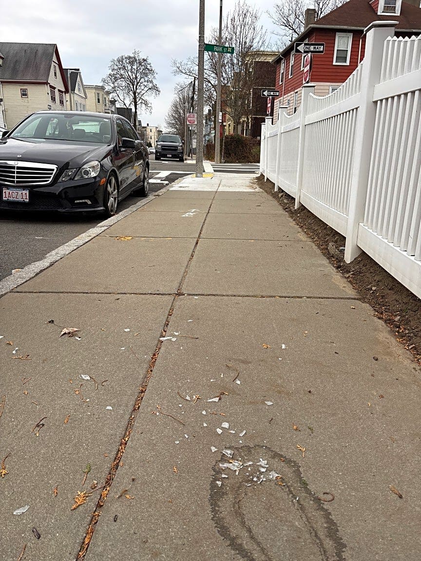 Image submitted with report