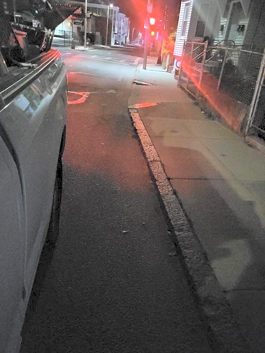 Image submitted with report