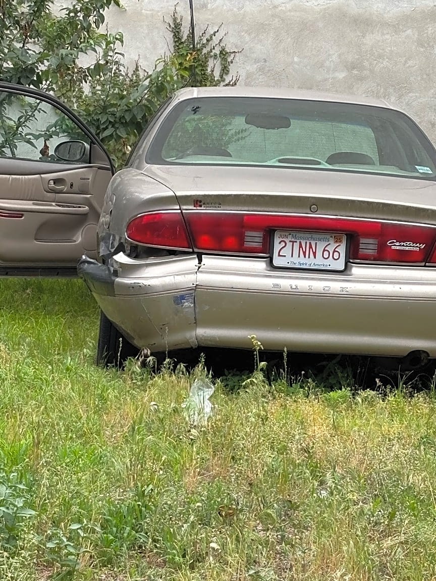 Image submitted with report