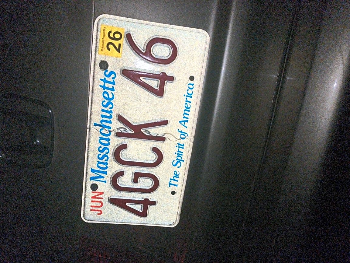 Image submitted with report