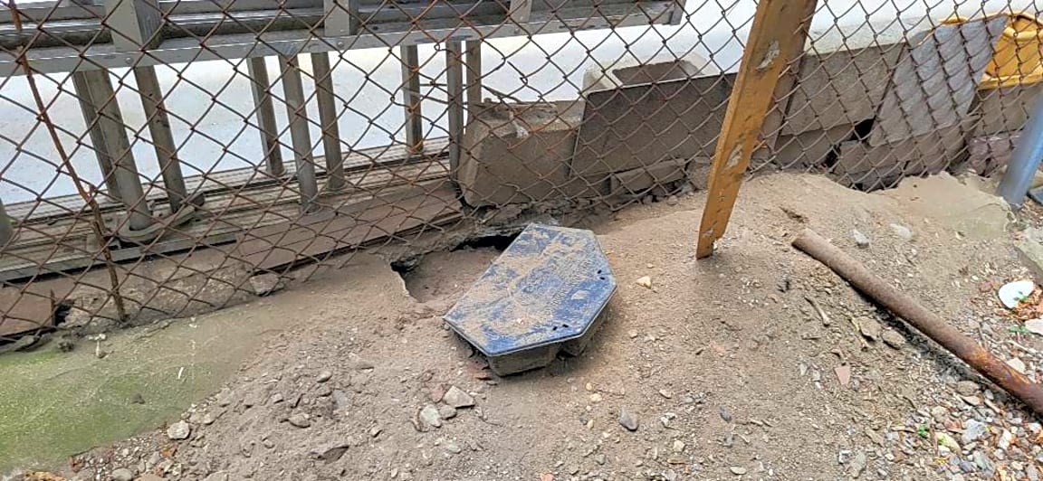 Image submitted with report