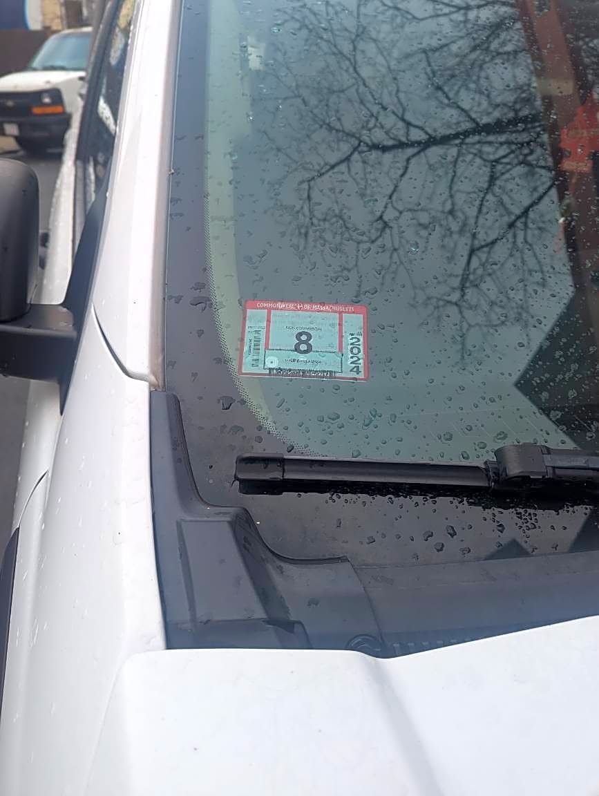 Image submitted with report