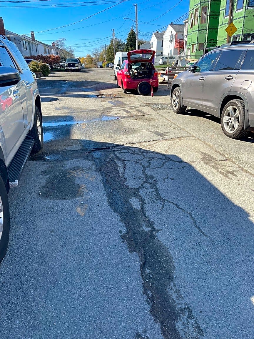 Image submitted with report