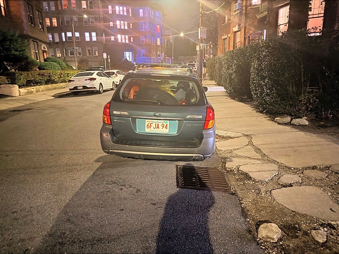 Image submitted with report