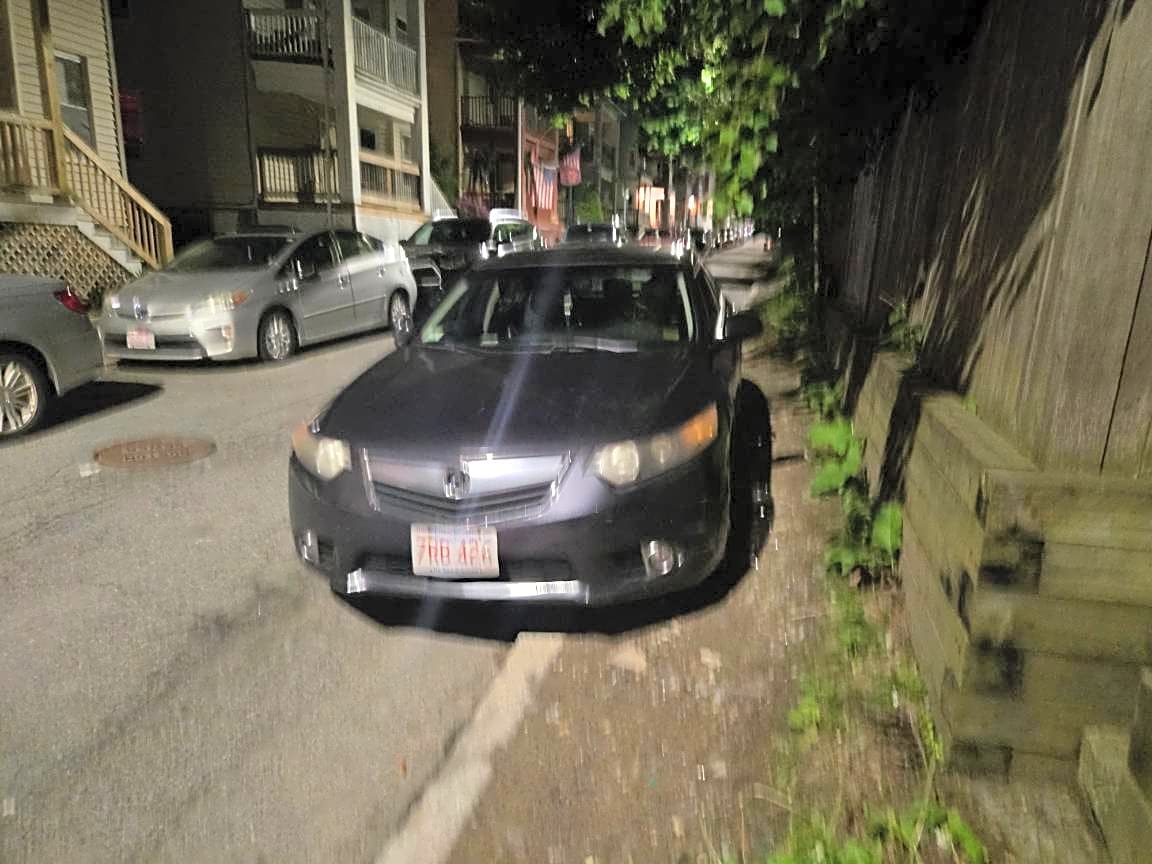 Image submitted with report