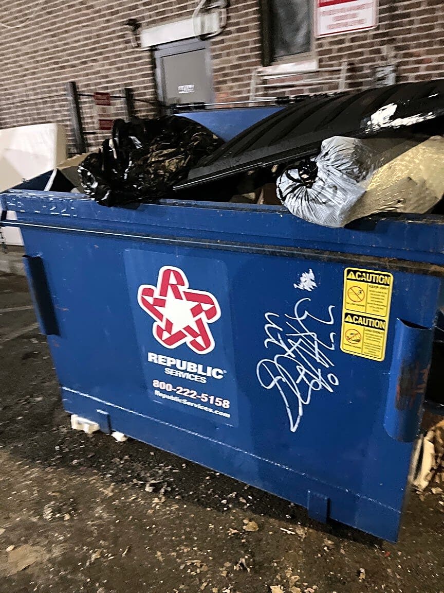 Image submitted with report