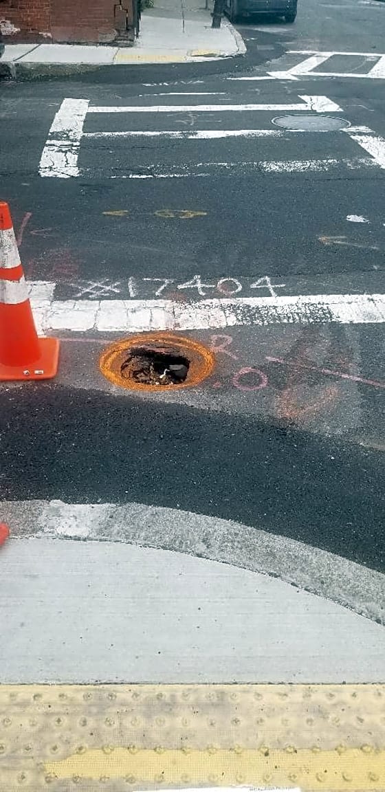 Image submitted with report