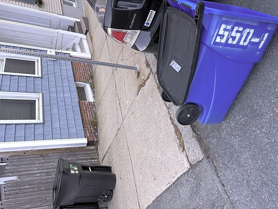 Image submitted with report