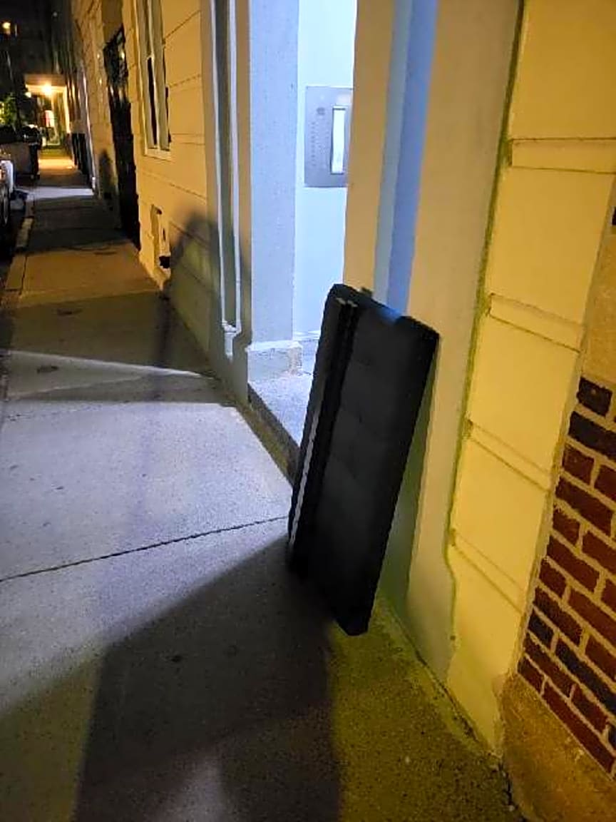 Image submitted with report