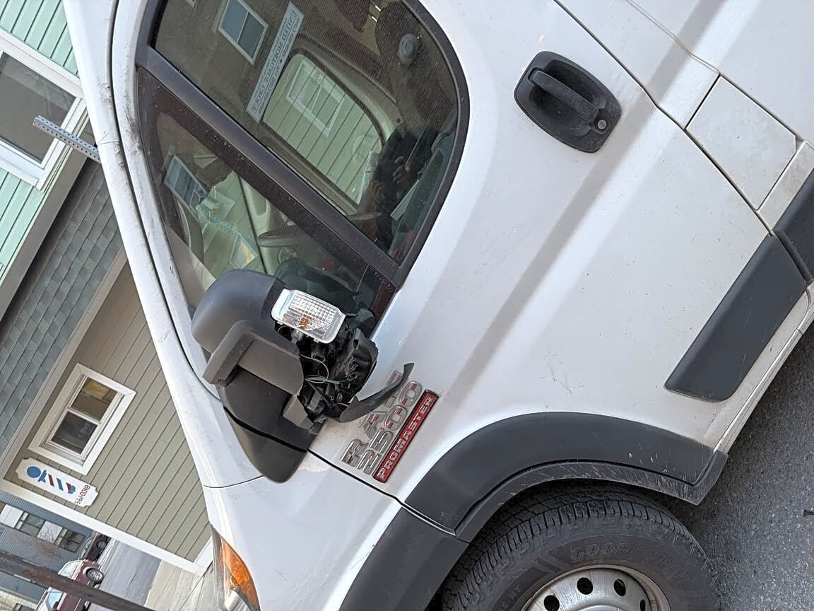 Image submitted with report