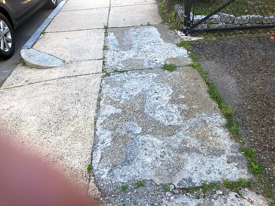 Image submitted with report