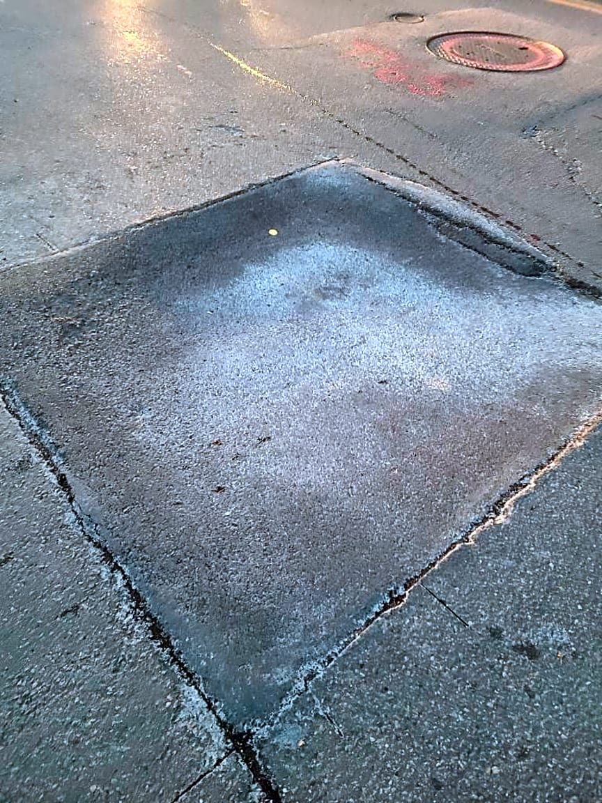 Image submitted with report