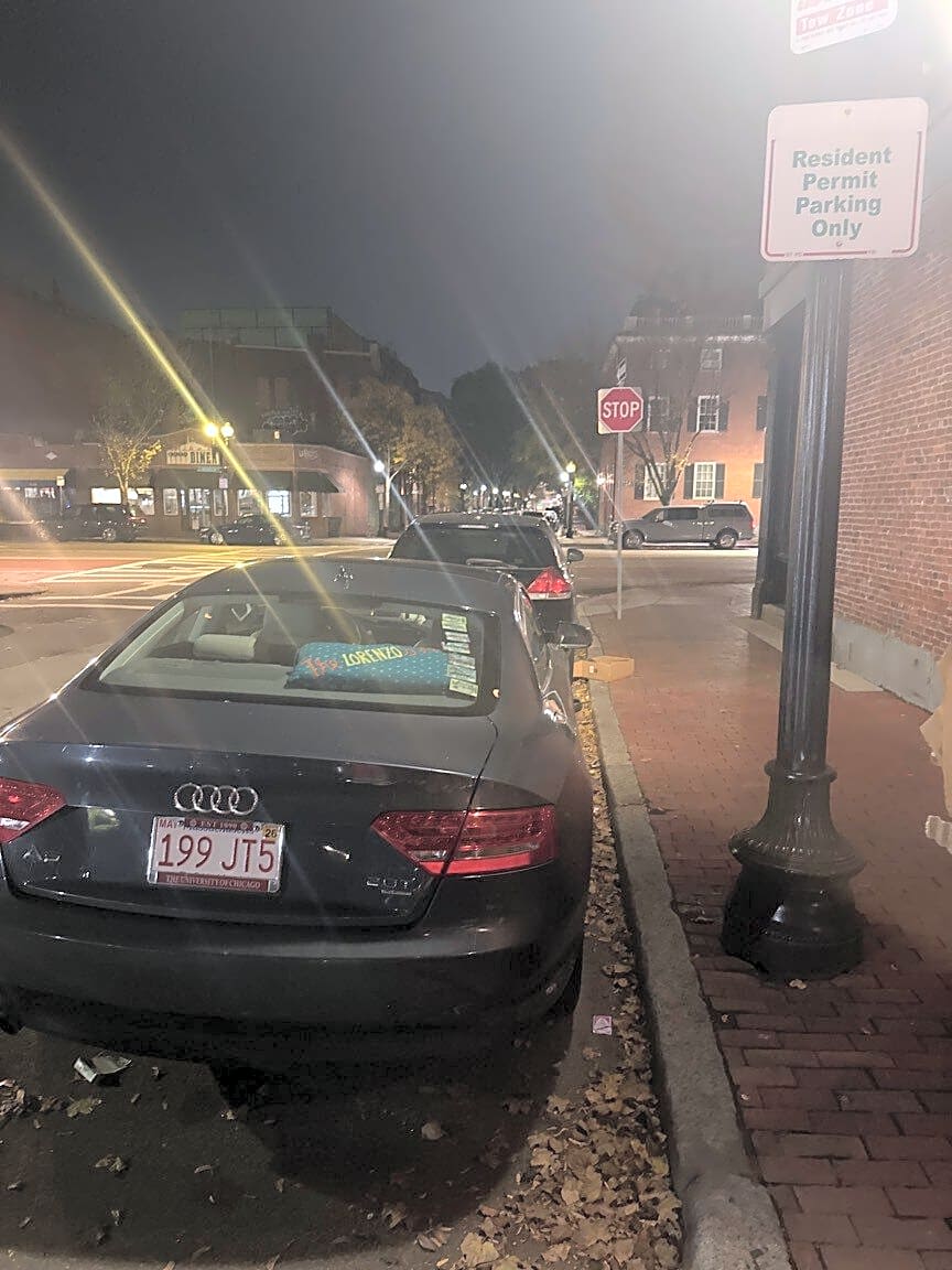 Image submitted with report