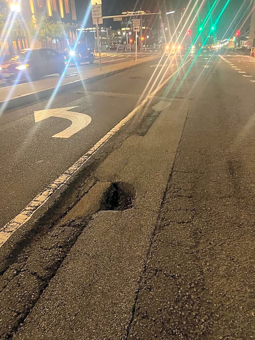 Image submitted with report